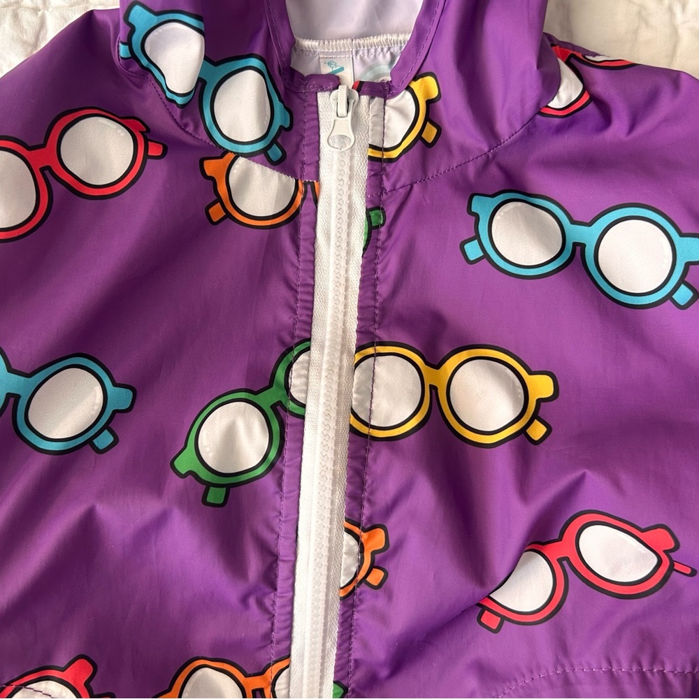 Abril Flores mil waterproof windbreaker